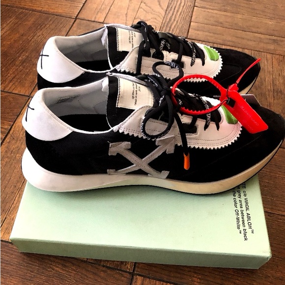 OFF-WHITE/runner/low top sneakers